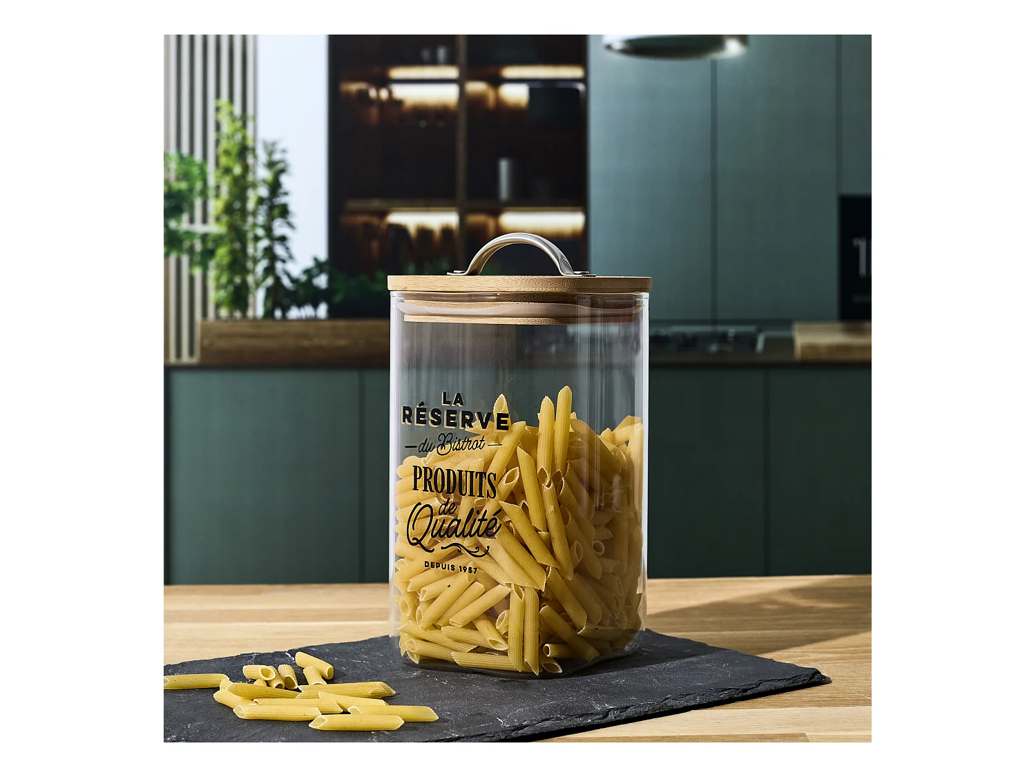 Bocal De Conservation Bistrot 100cl Transparent