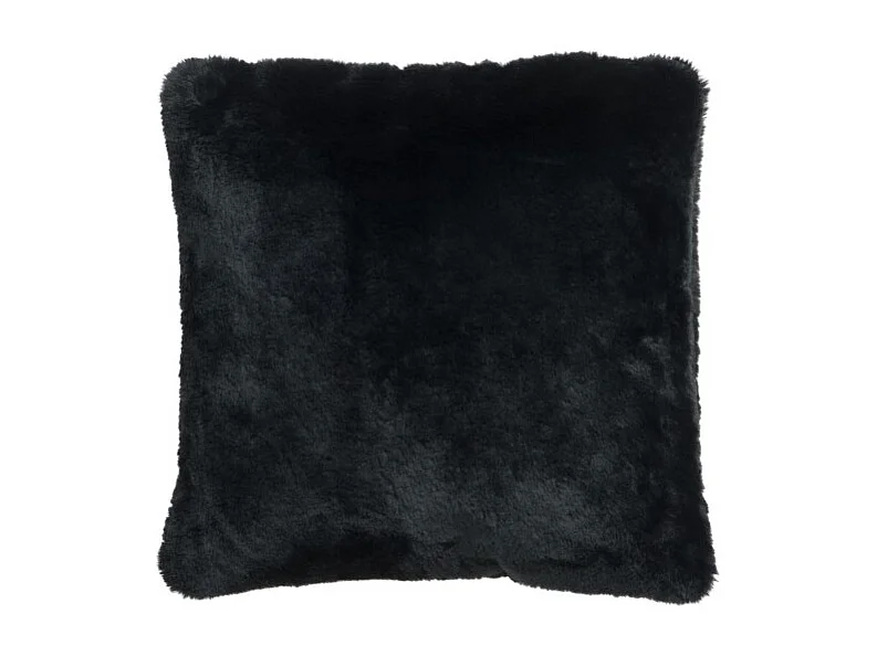 Almohadón bonito poliéster negro 45x45 cm