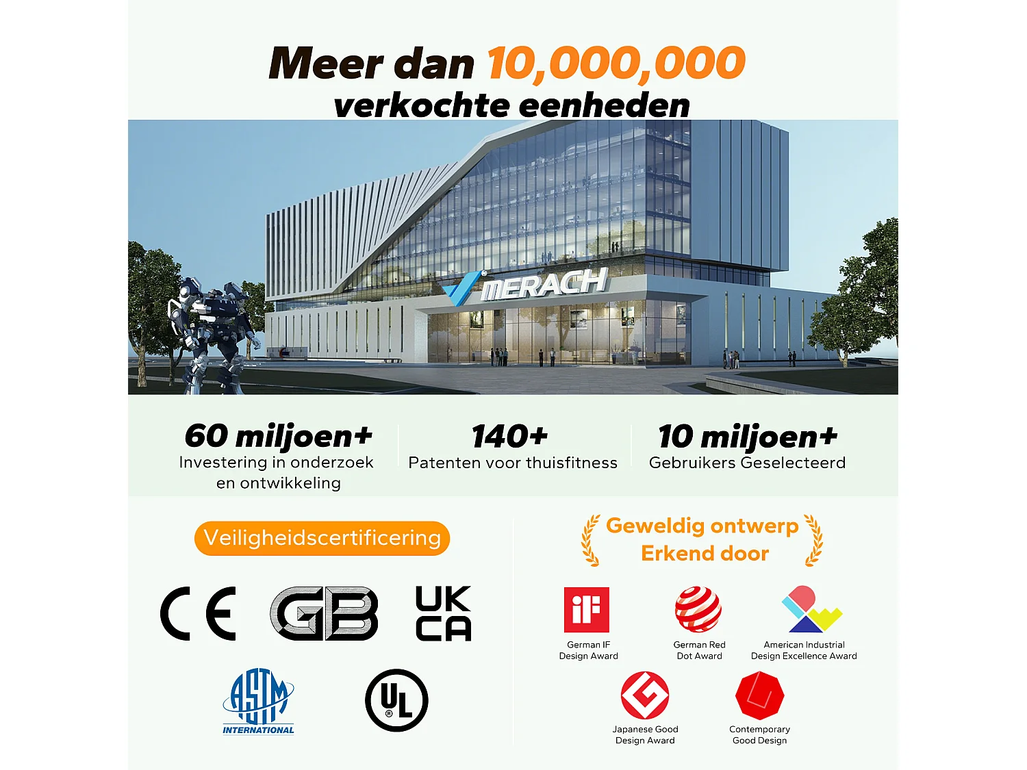 Trampolín de jardín MERACH Ø305 cm, cama elástica segura con red, estructura estable, hasta 150 kg, exterior