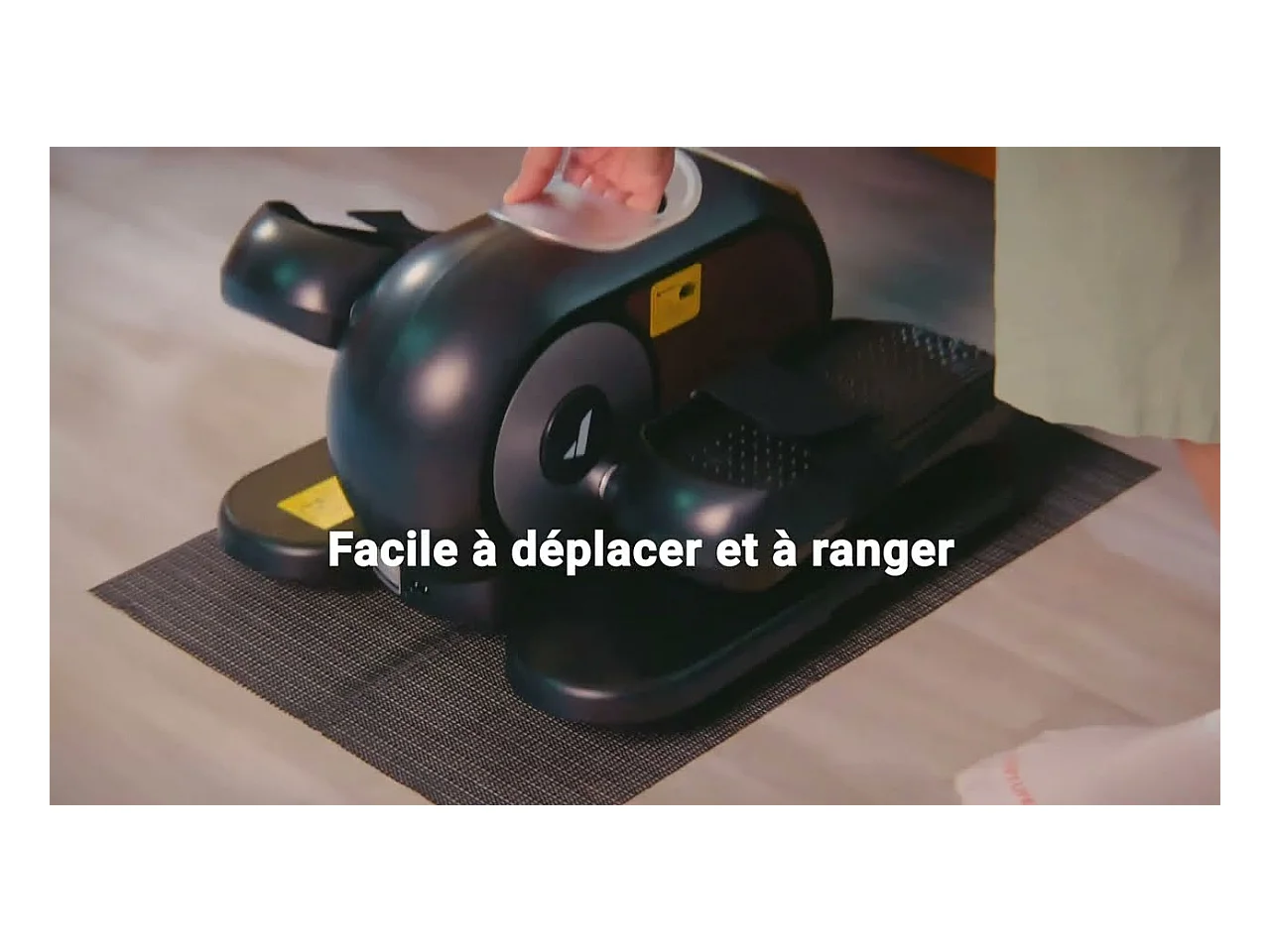 Mini Vélo Elliptique Electrique - Merach, Pour Bureau Et Maison, Avec Télécommande, Écran Led, Tapis Antidérapant, 12 Vitesses