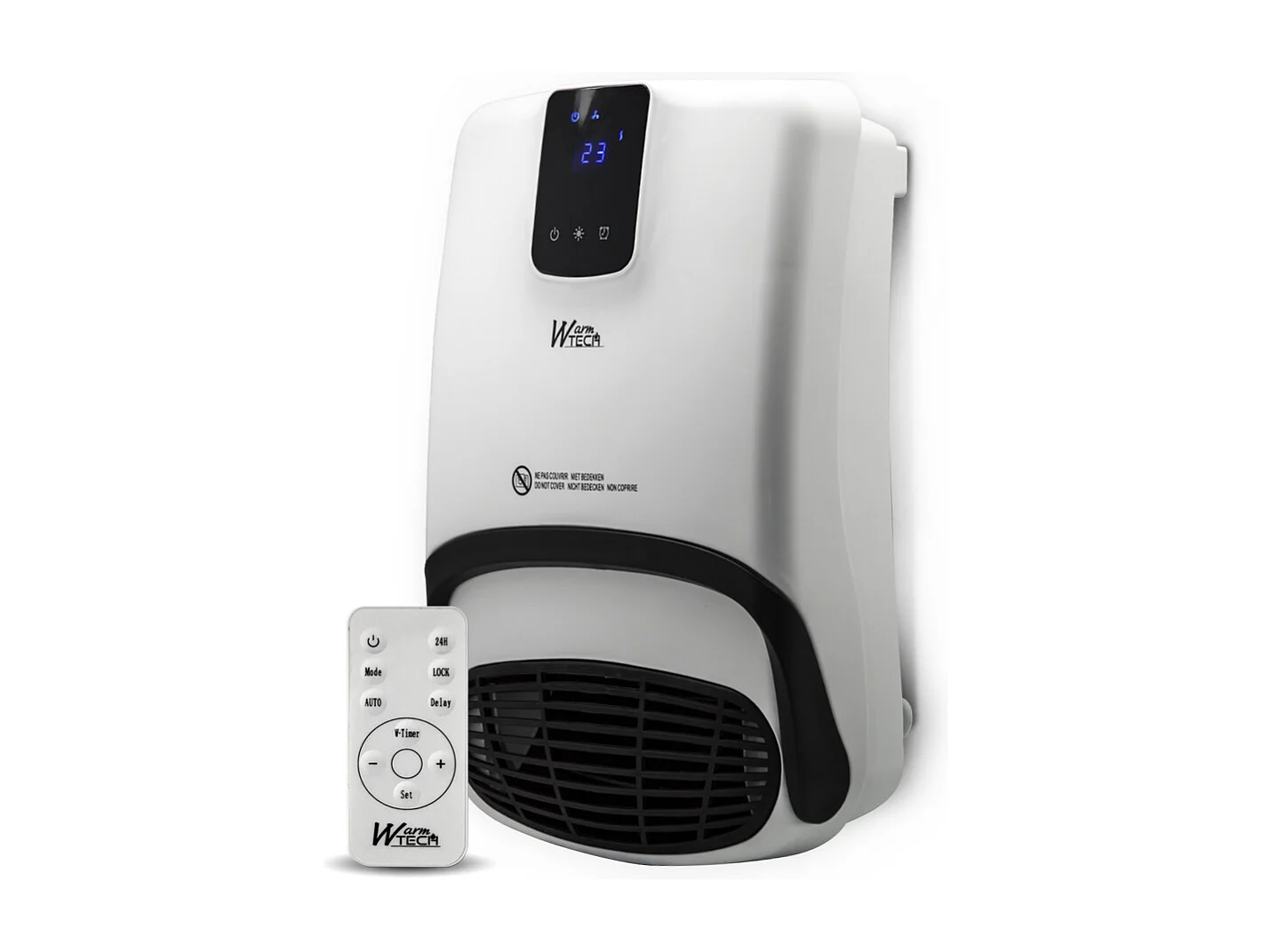 Radiateur soufflant mural sèche serviettes 2000W