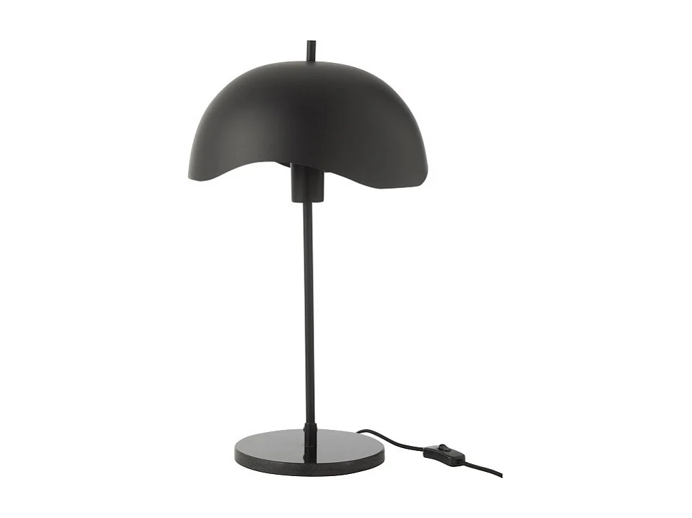 Lámpara de mesa de metal negro 30*30*56 cm