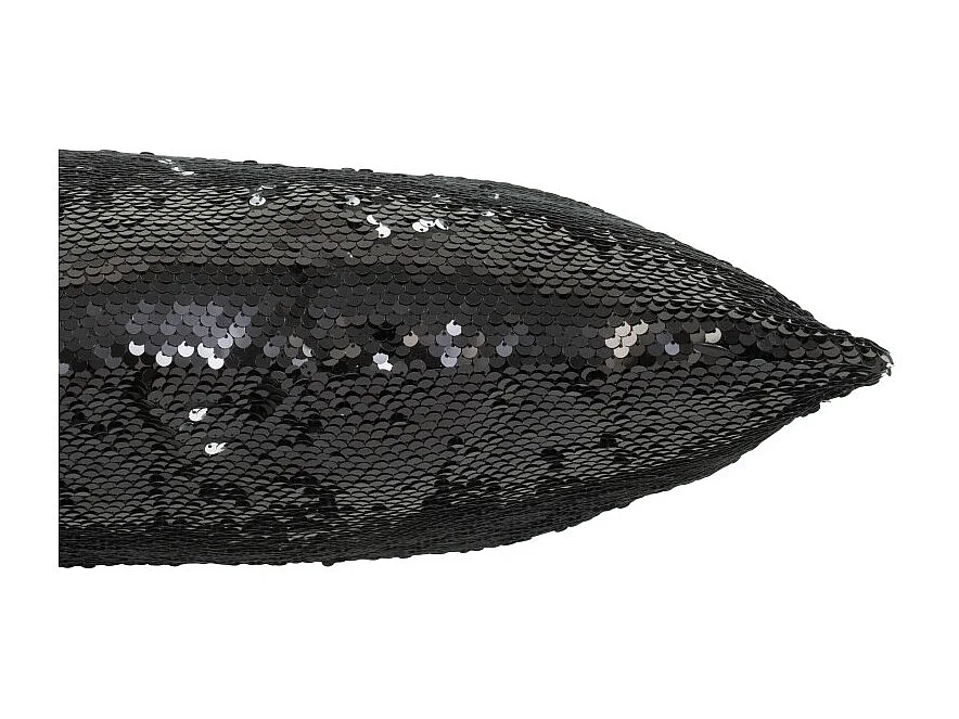 Cojín cuadrado de poliéster negro 45*45*15 cm