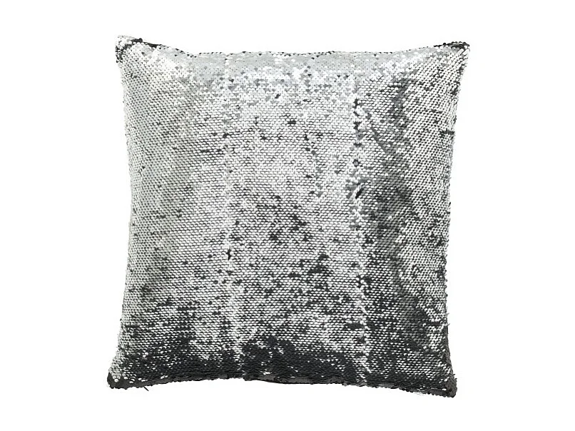 Cojín cuadrado de poliéster negro 45*45*15 cm