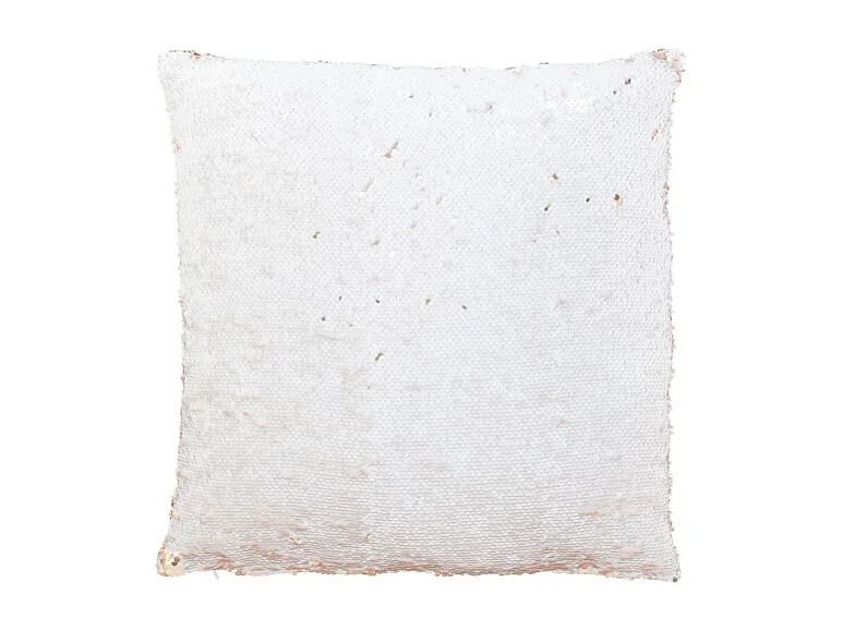 Cojín de poliéster champán 45*45*15 cm