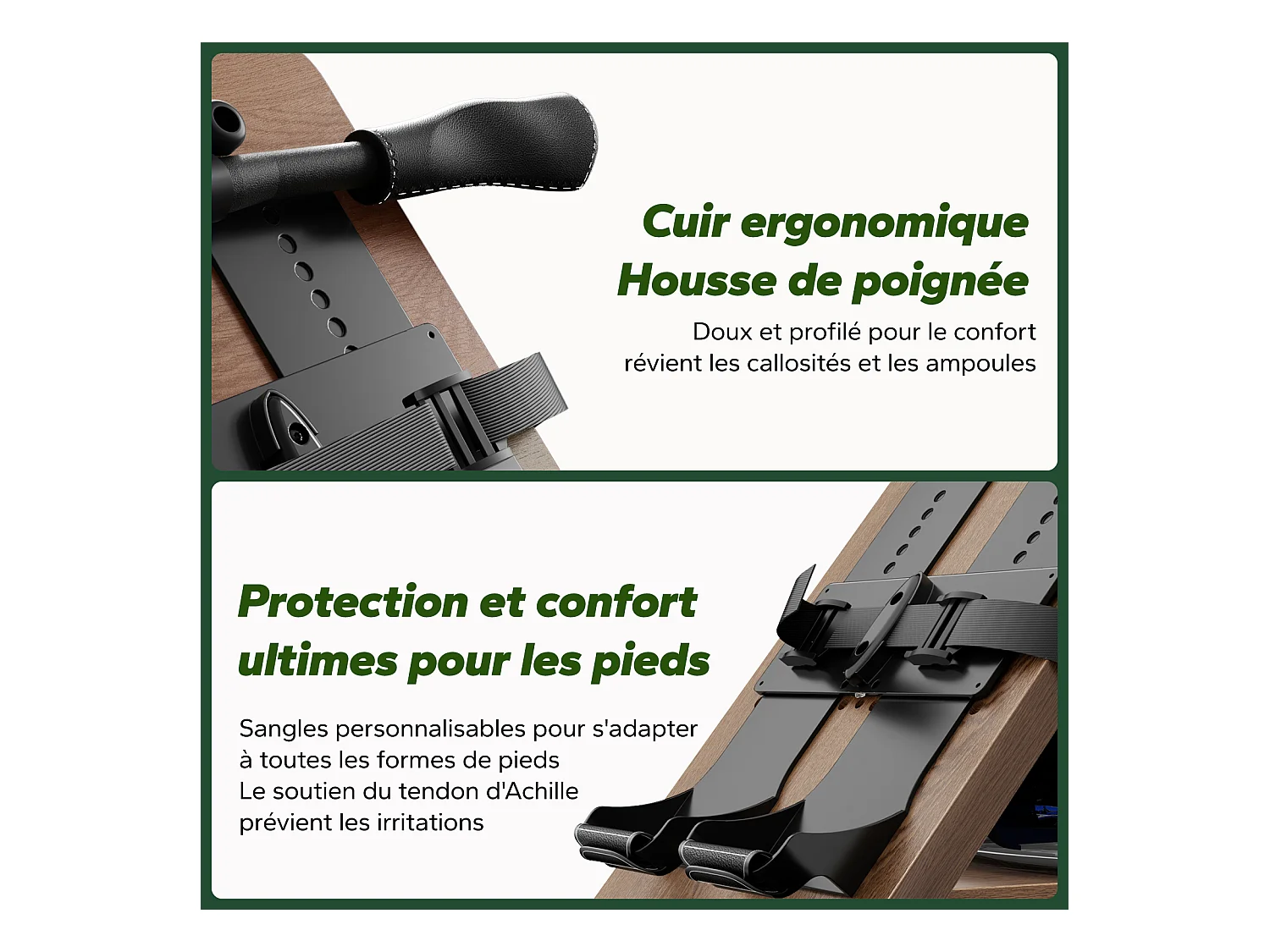 MERACH Wasserrudergerät Rot-Eichenholz – klappbar, Bluetooth-Display & Kinomap, verstellbare Halterung, vertikal verstaubar, bis 158 kg