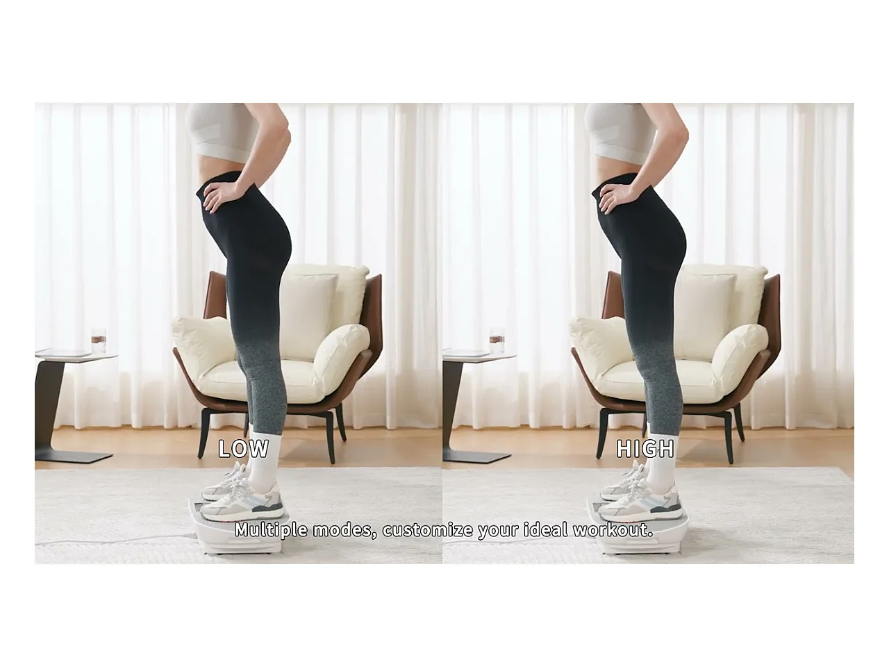 Plateforme Vibrante Avec Télécommande-Merach, La Mise En Forme Des Muscles, Contrôle Automatique De La Vitesse, Bluetooth Intégré