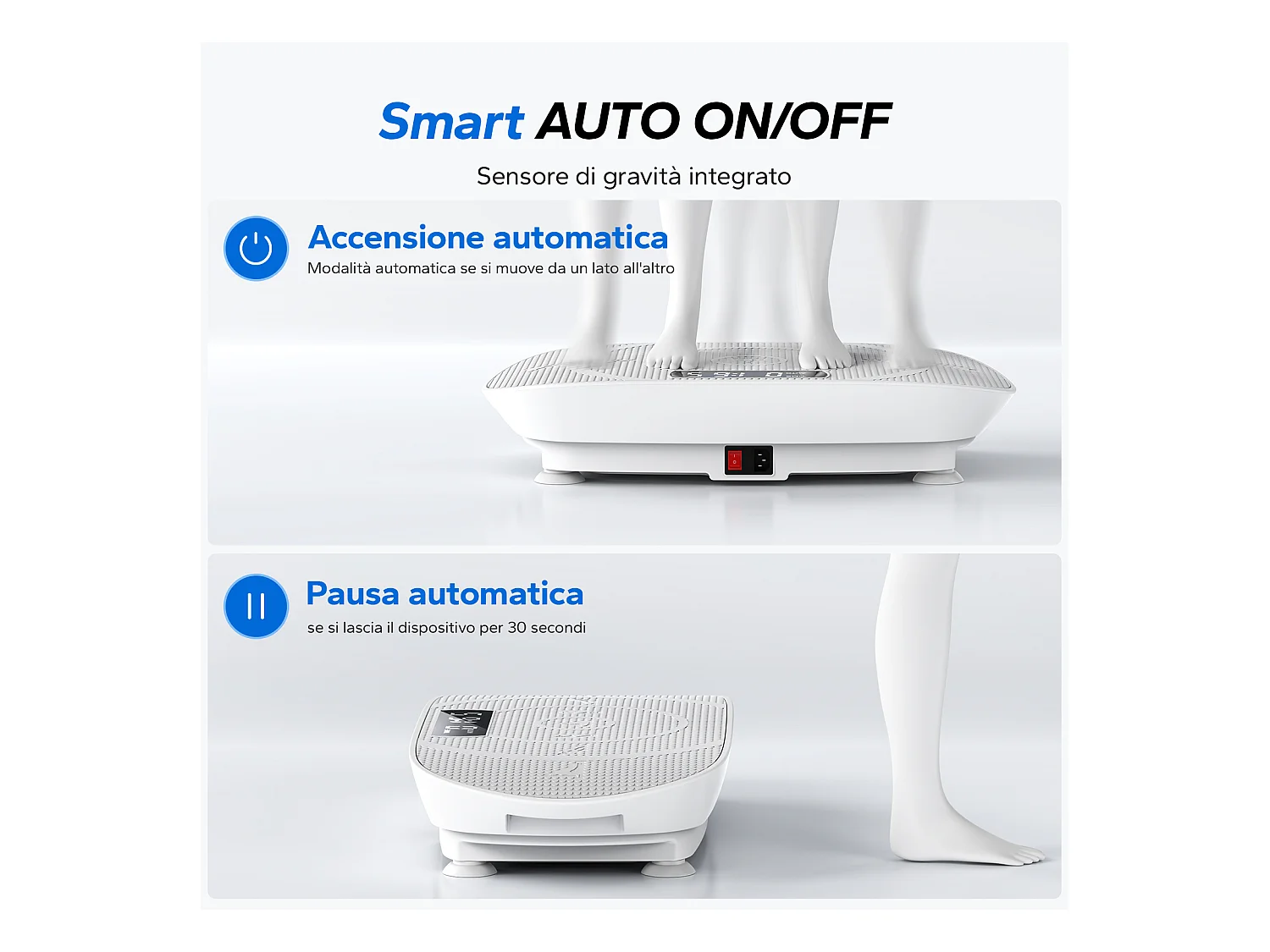 Plateforme Vibrante Avec Télécommande-Merach, La Mise En Forme Des Muscles, Contrôle Automatique De La Vitesse, Bluetooth Intégré