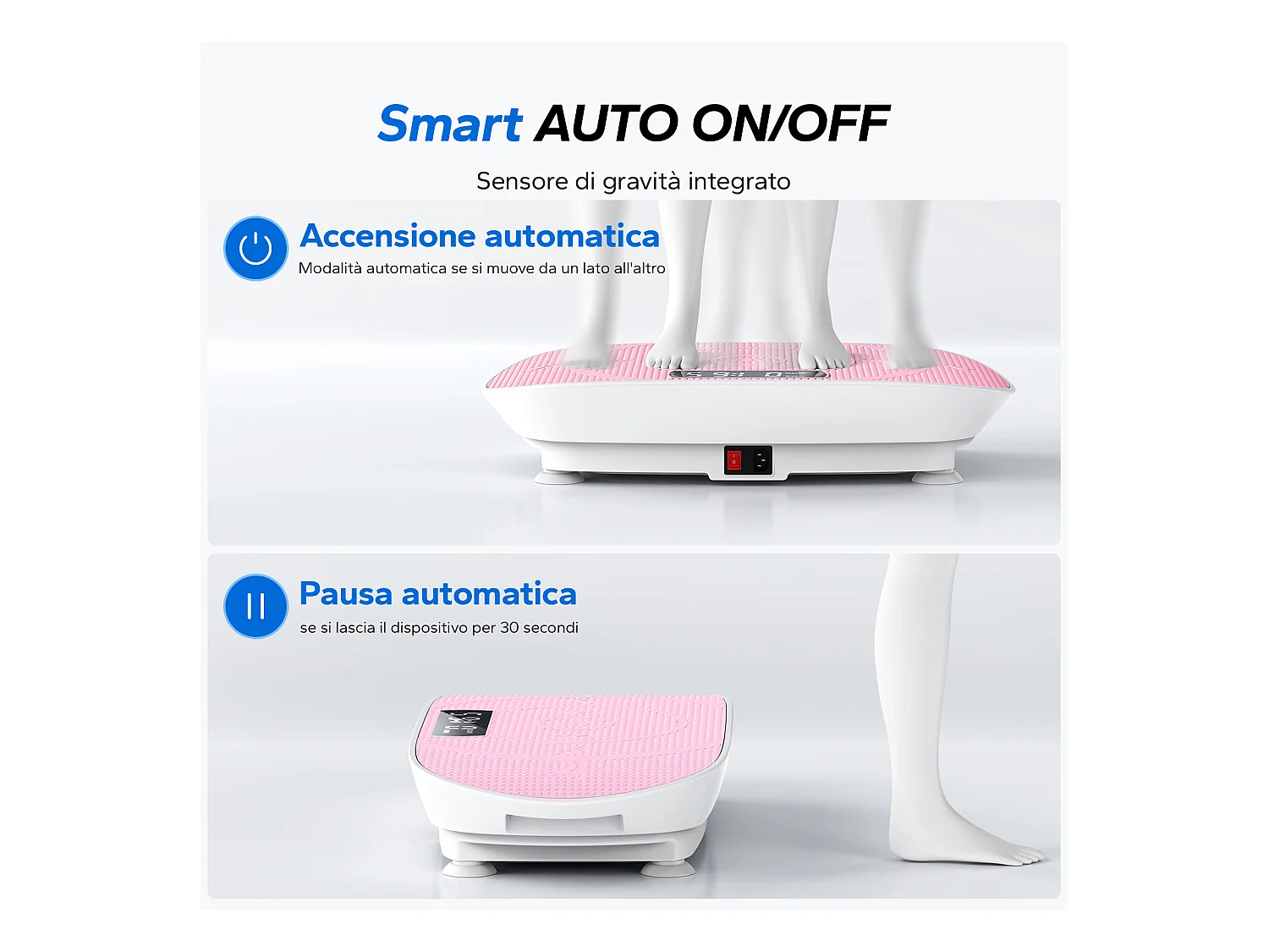 Plateforme Vibrante Avec Télécommande-Merach, La Mise En Forme Des Muscles, Contrôle Automatique De La Vitesse, Bluetooth Intégré