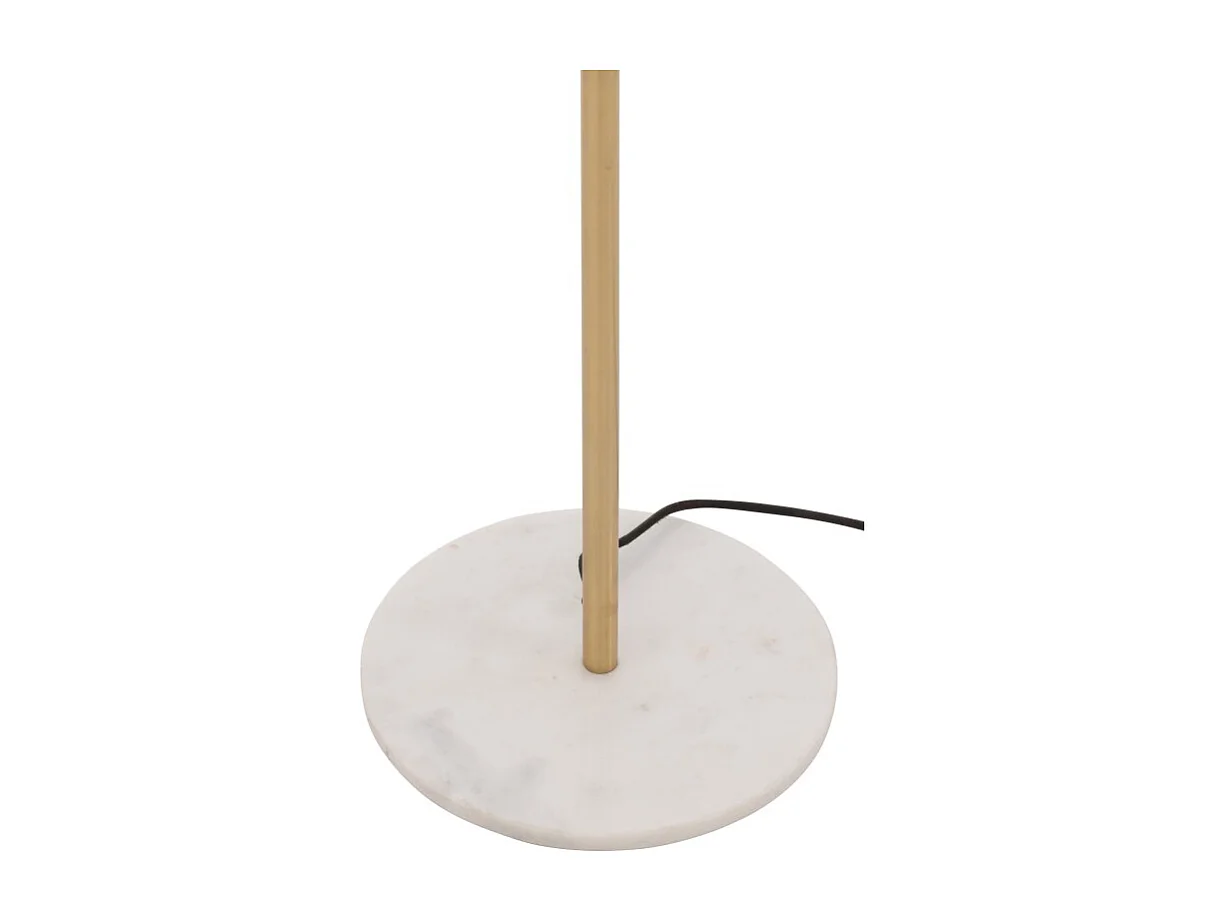 Lámpara alta de metal dorado 30*30*150 cm