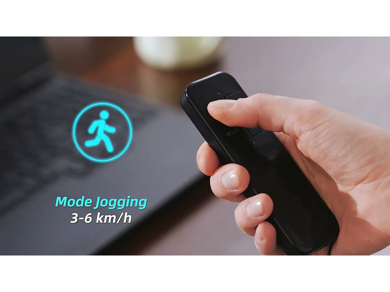 Tapis de course, MERACH, 3 en 1, 1-6km/h , 2.75HP, Connecté APP, Ecran LCD, avec Télécommande