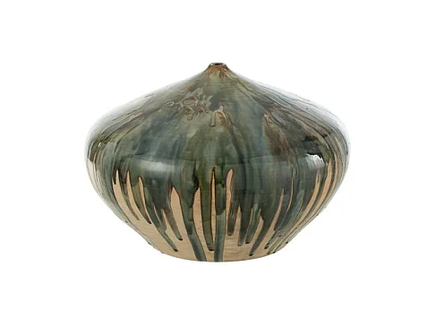 Jarrón pintado en cerámica 36x36x23 cm