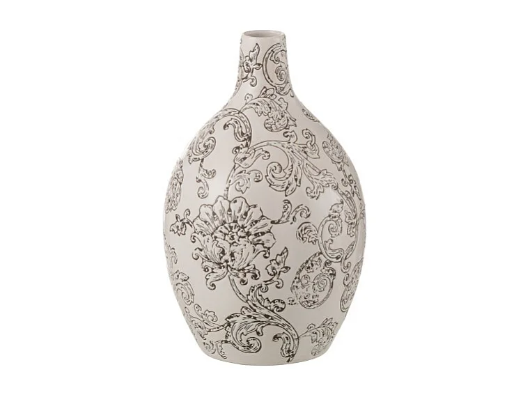 Jarrón de porcelana multicolor 20*20*33 cm