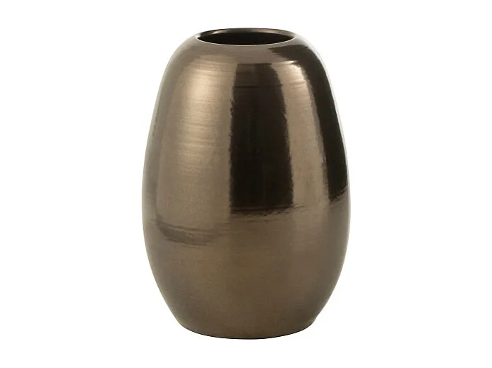 Jarrón de cerámica dorado 29*29*40 cm