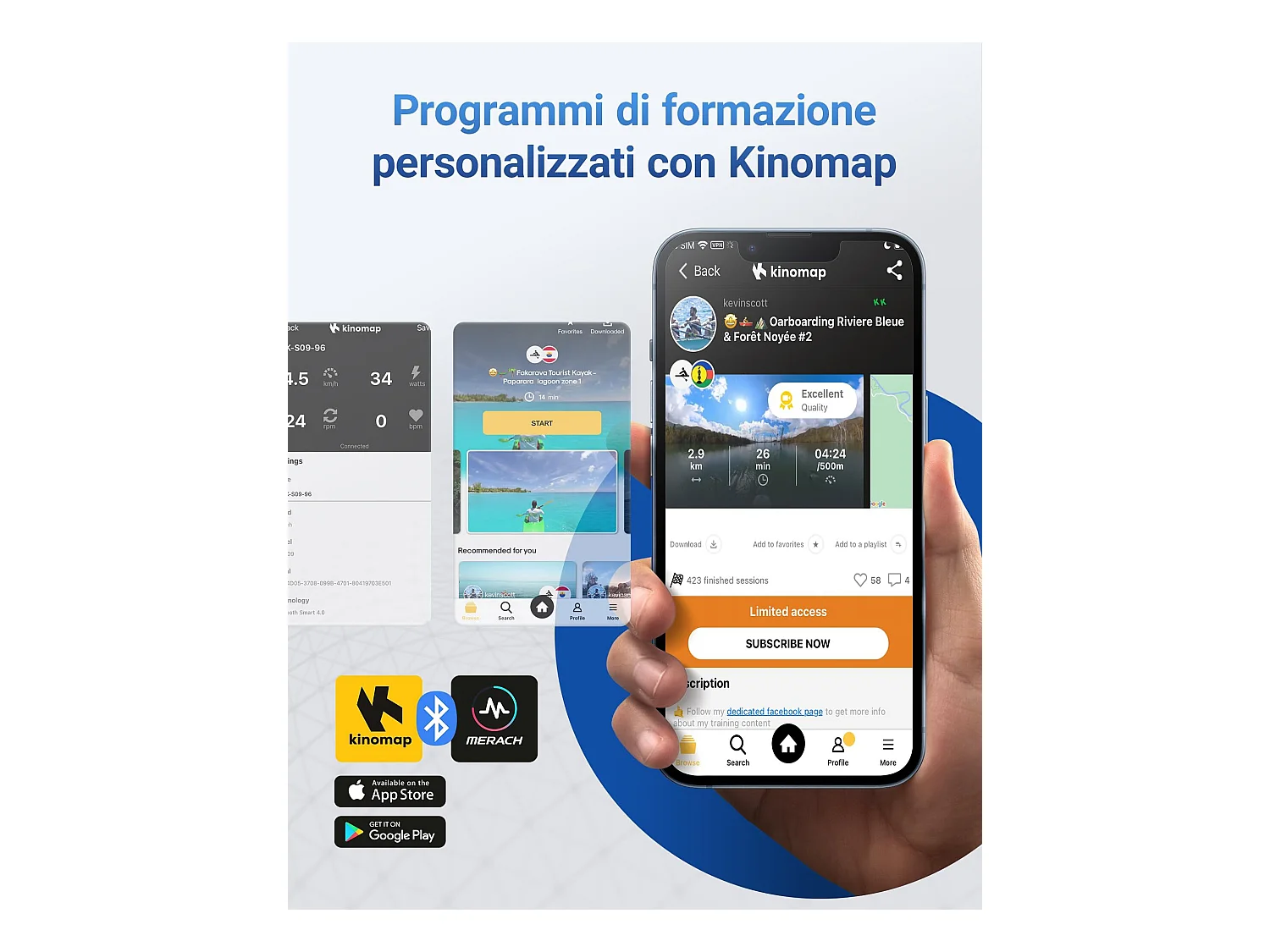 4-in-1 klappbarer Heimtrainer für Zuhause– magnetischer Ergometer mit 16 Stufen, LCD & Pulsmessung, Tabletständer, kompatibel Kinomap, bis 136 kg