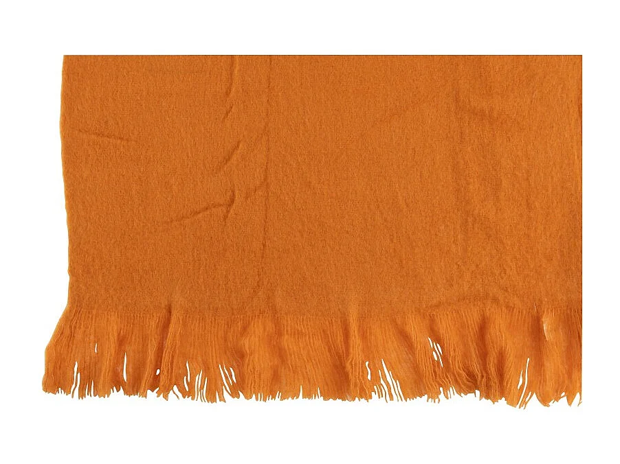 Manta de poliéster naranja 180x130x2cm