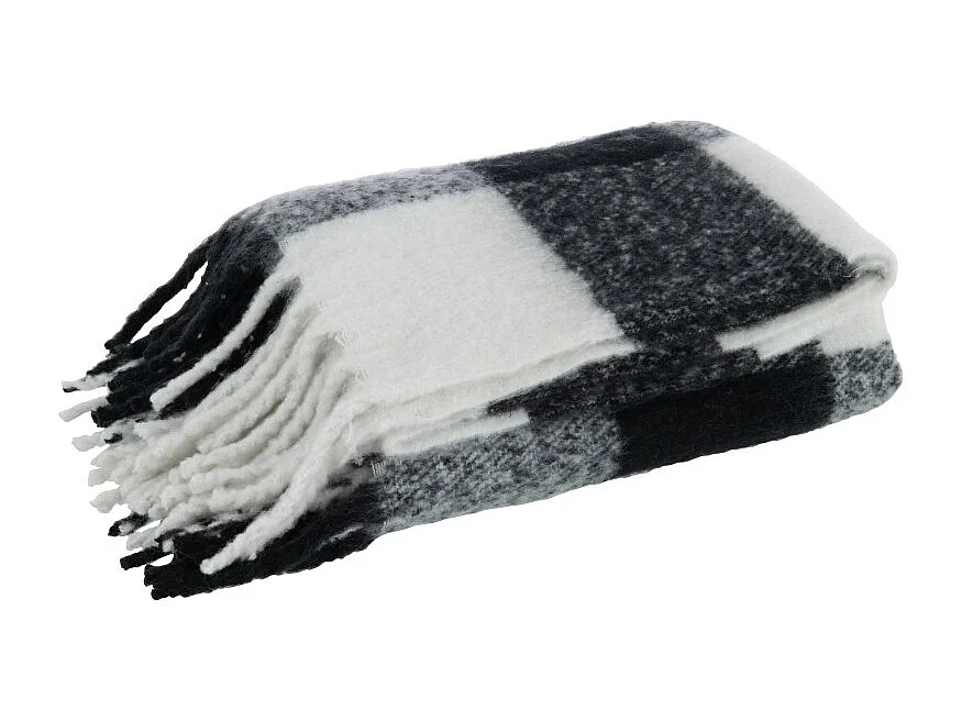 Plaid en textil multicolor 127x152x1 cm