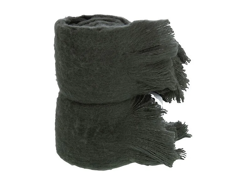 Manta de poliéster gris 180x130x2cm