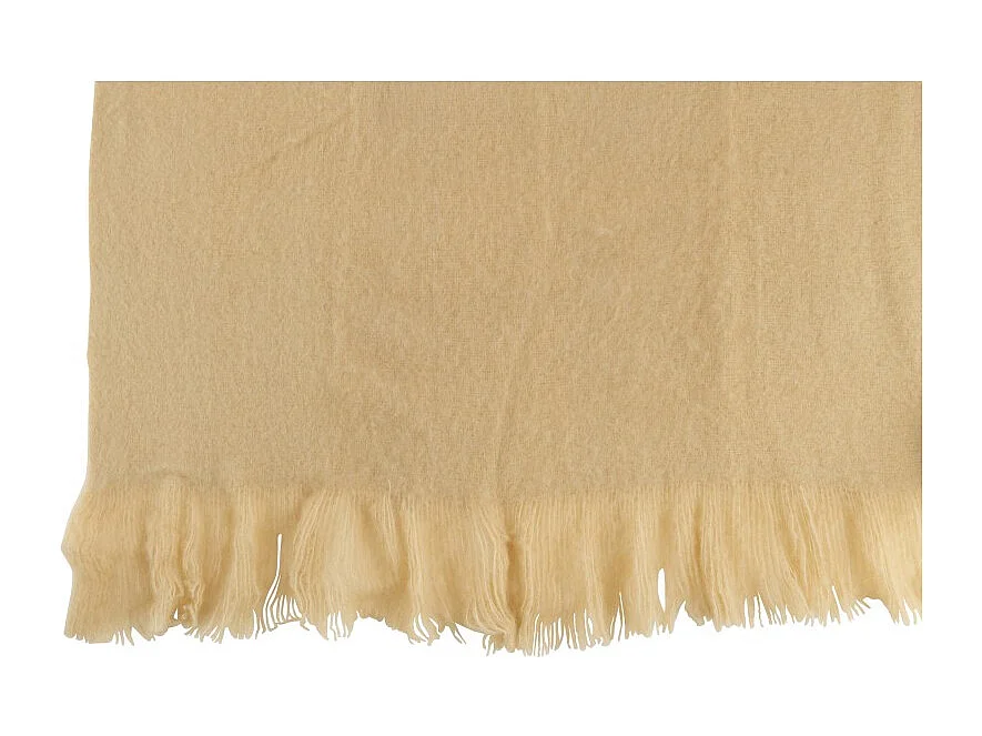 Manta de poliéster Beige 180x130x2cm