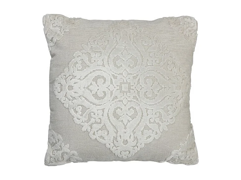 Cojín vende poliéster blanco 45x45 cm