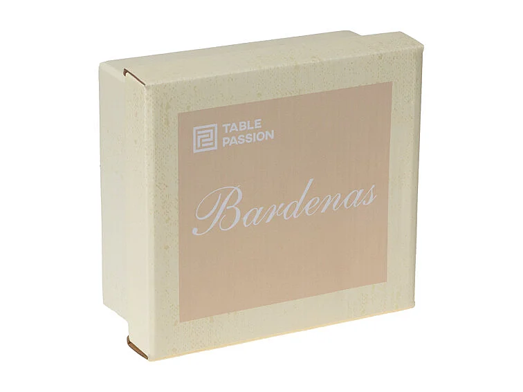 Coffret de 4 gobelets beige Bardenas