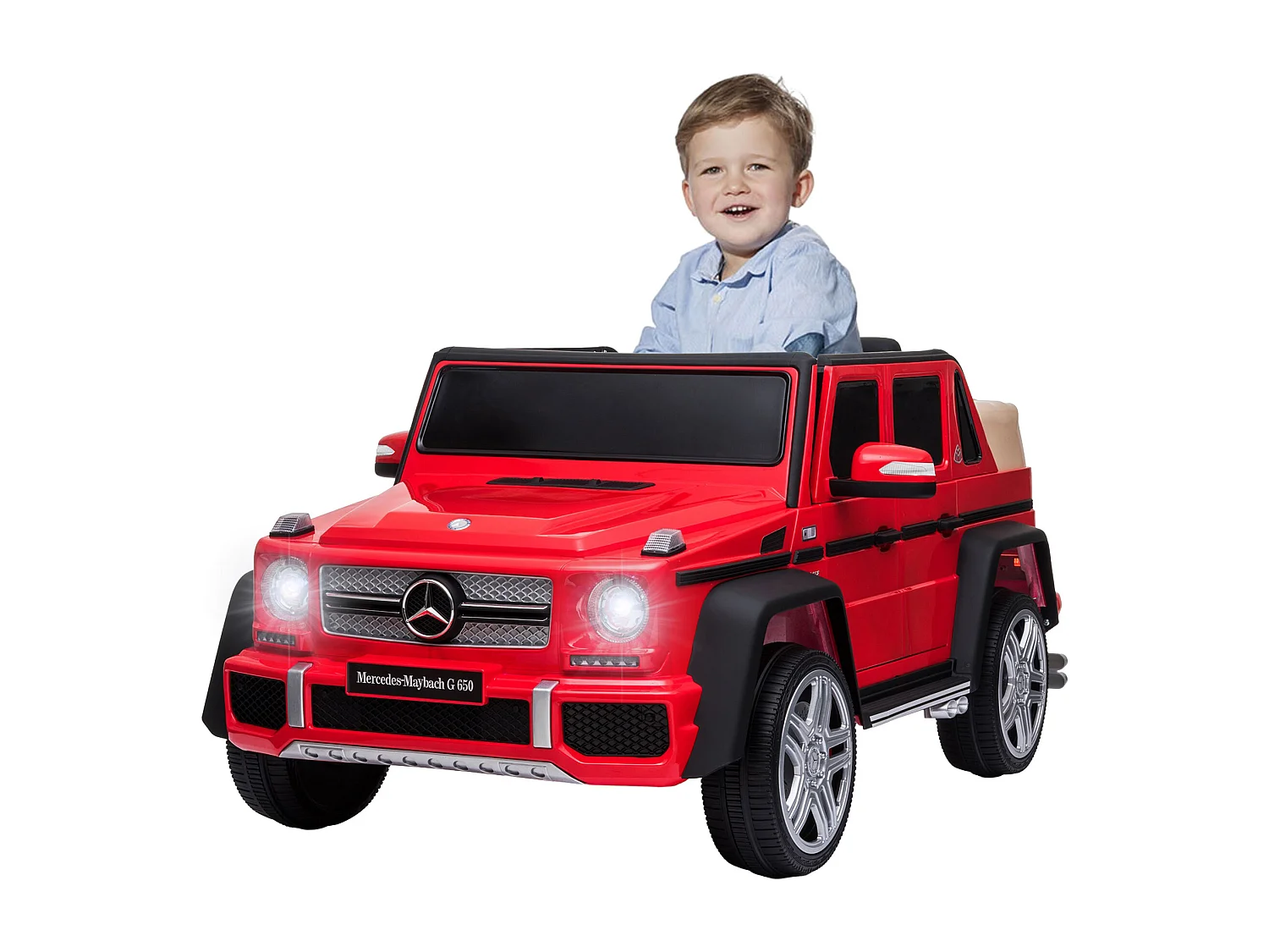 Voiture électrique pour enfants Mercedes-Maybach G650 : le luxe sur quatre roues pour les jeunes conducteurs