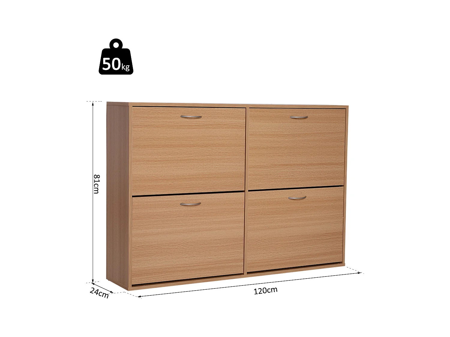 Scarpiera salvaspazio capacità 24 Color