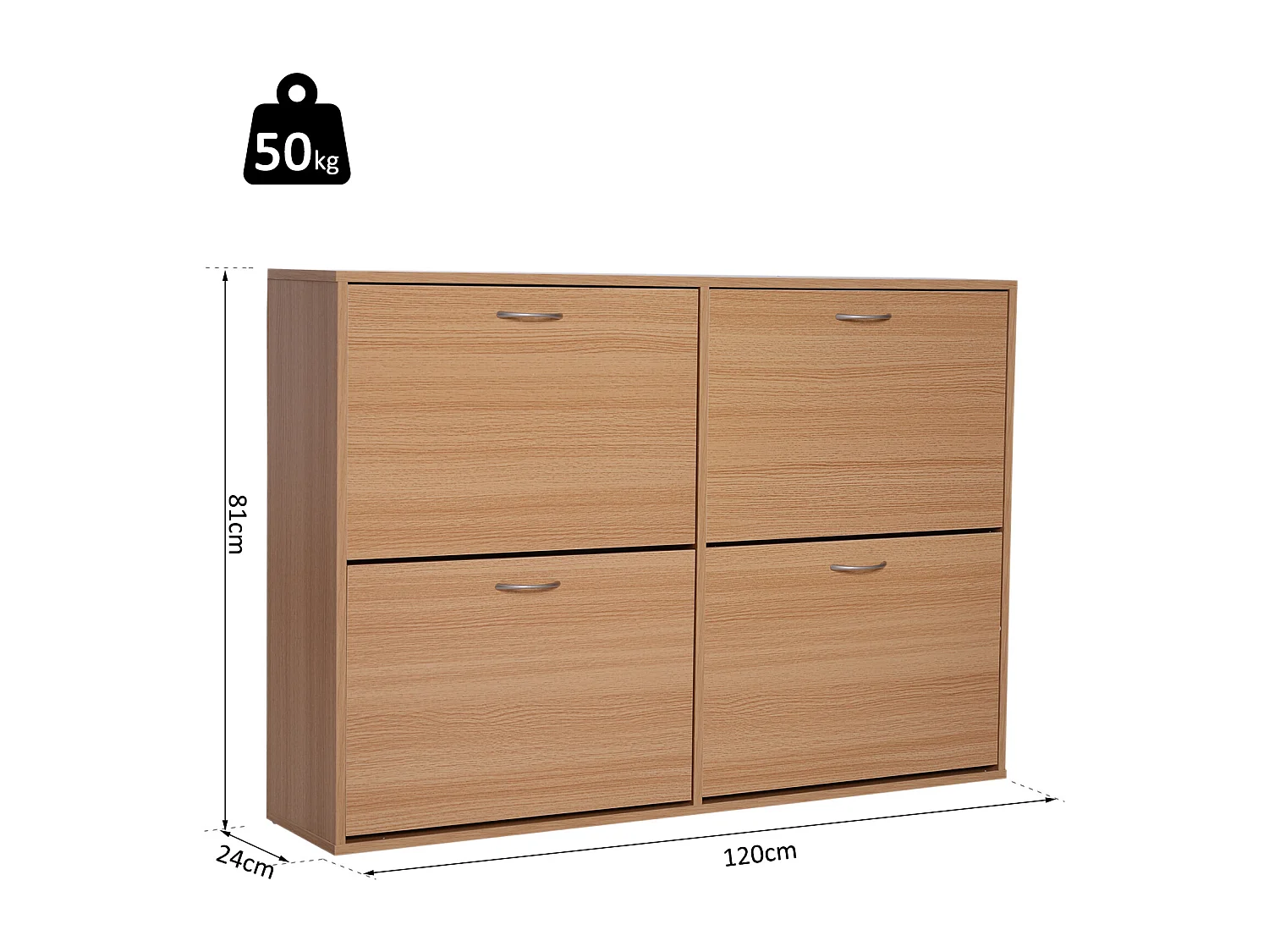 Scarpiera salvaspazio capacità 24 Color