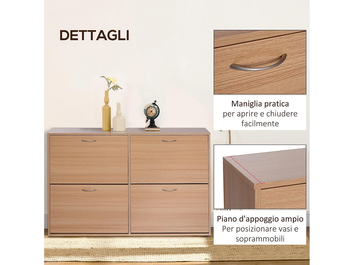 Scarpiera salvaspazio capacità 24 Color