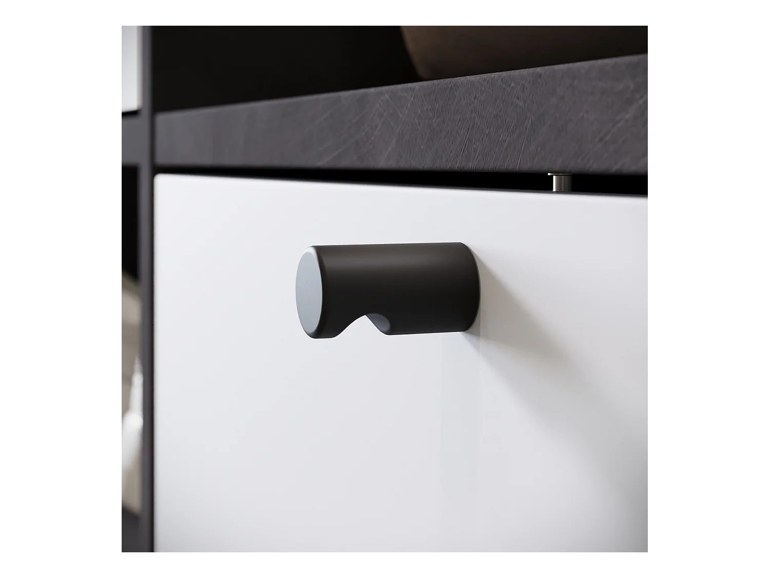 MINIO go for it, armoire DAFNI couleur matera/blanc