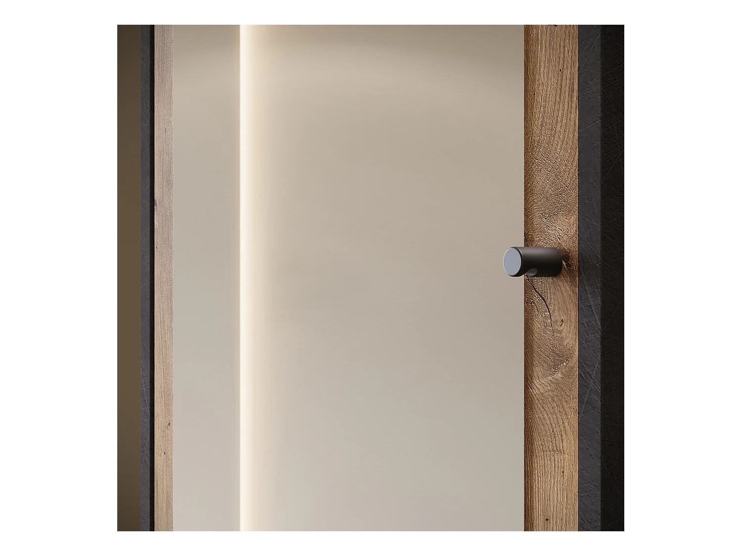 MINIO go for it, armoire DAFNI couleur matera/ châtaigne Wroclaw