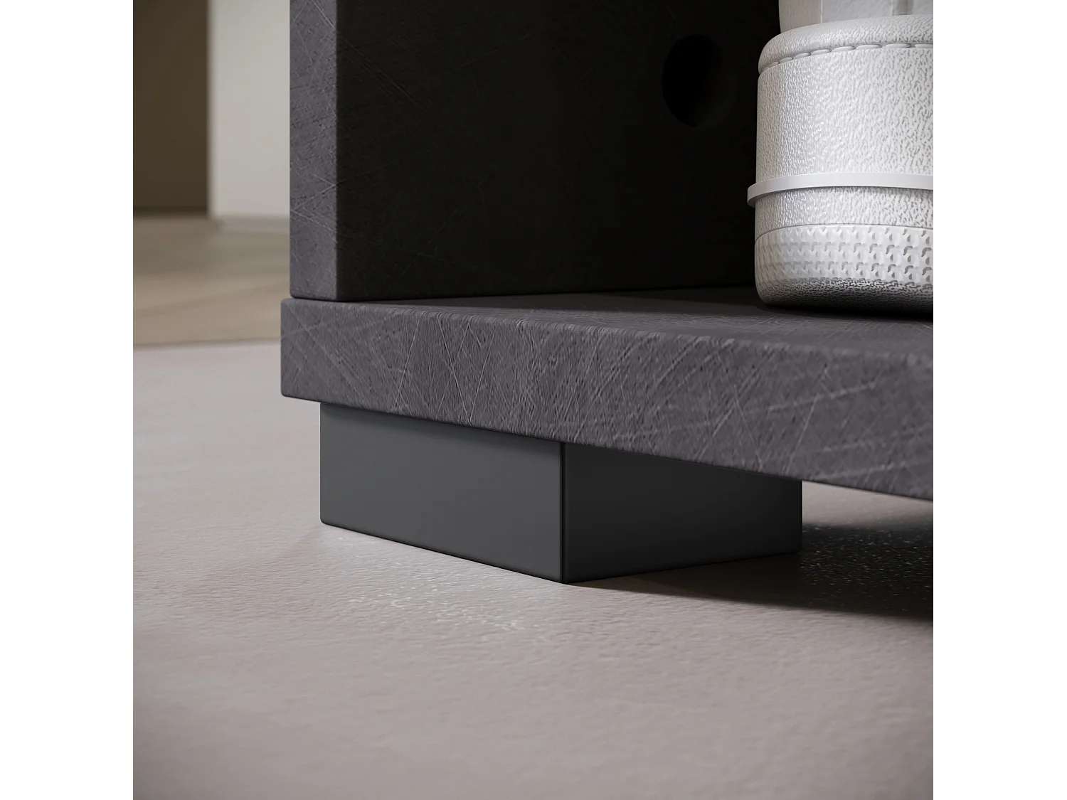 MINIO go for it, armoire DAFNI couleur matera/ châtaigne Wroclaw