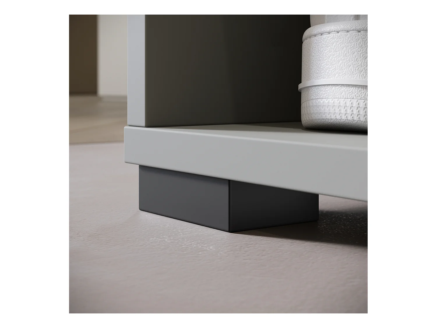 MINIO go for it, armoire DAFNI gris PALLAD