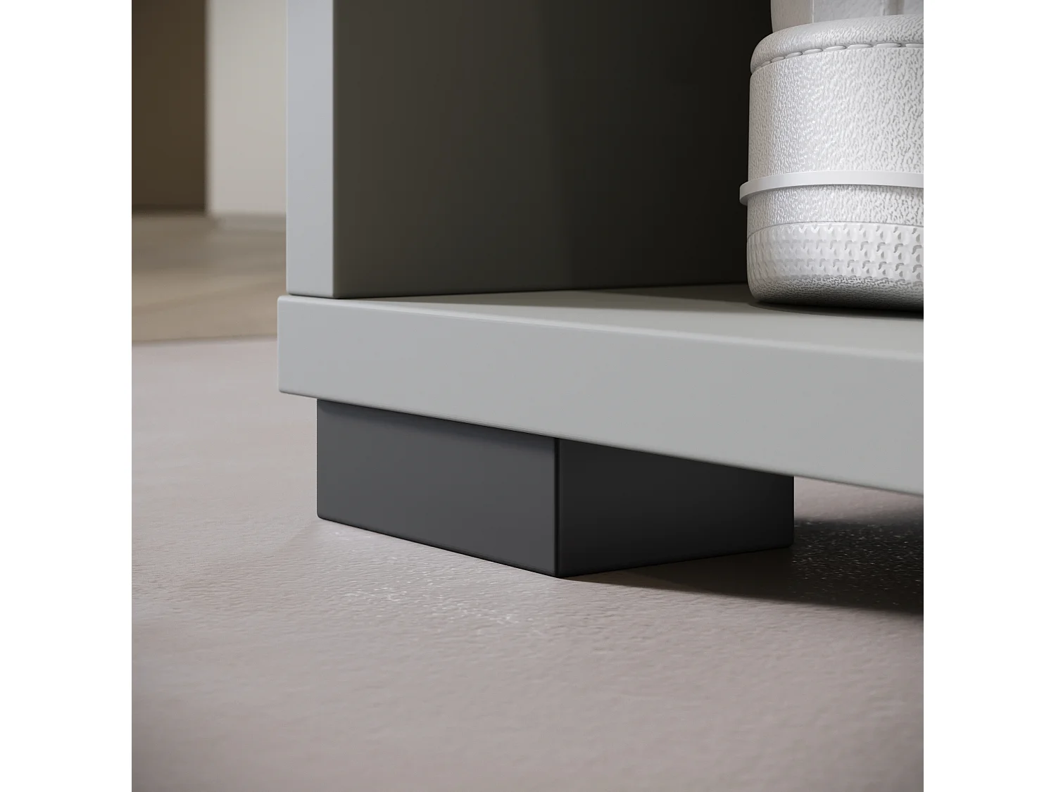 MINIO go for it, armoire DAFNI gris PALLAD