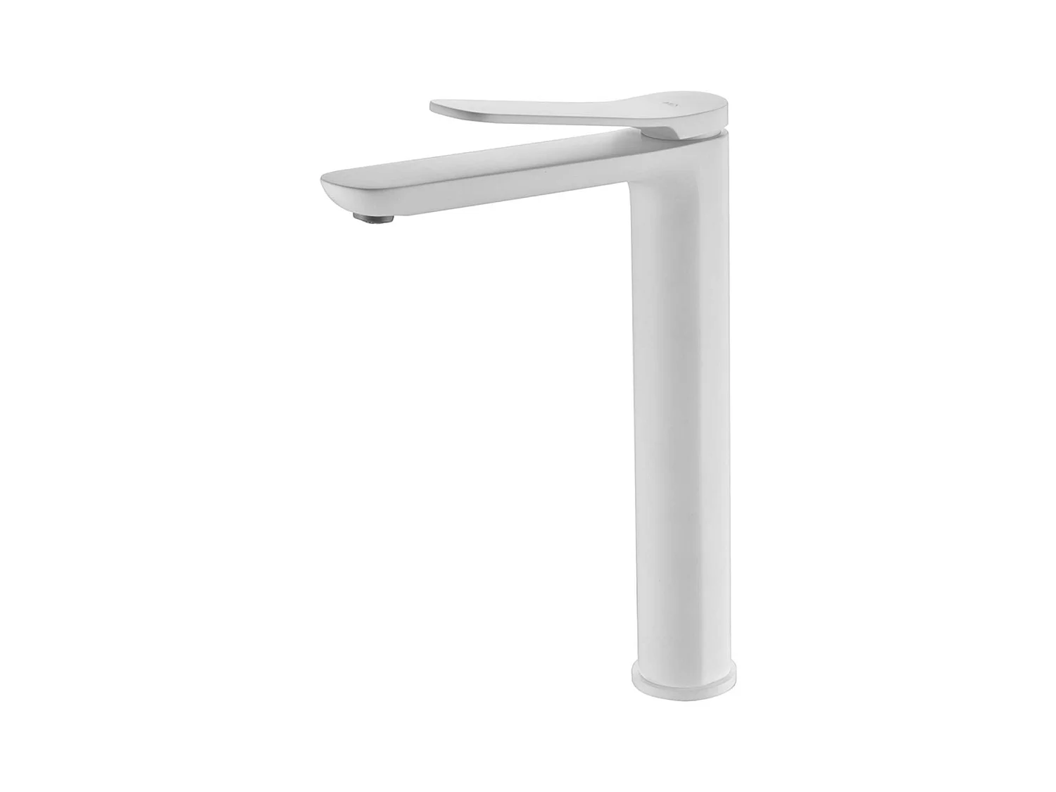 Mitigeur Lavabo Salle de Bain blanc mat – Bec Haut Anti-Calcaire – Design Moderne - DINAMARCA IMEX