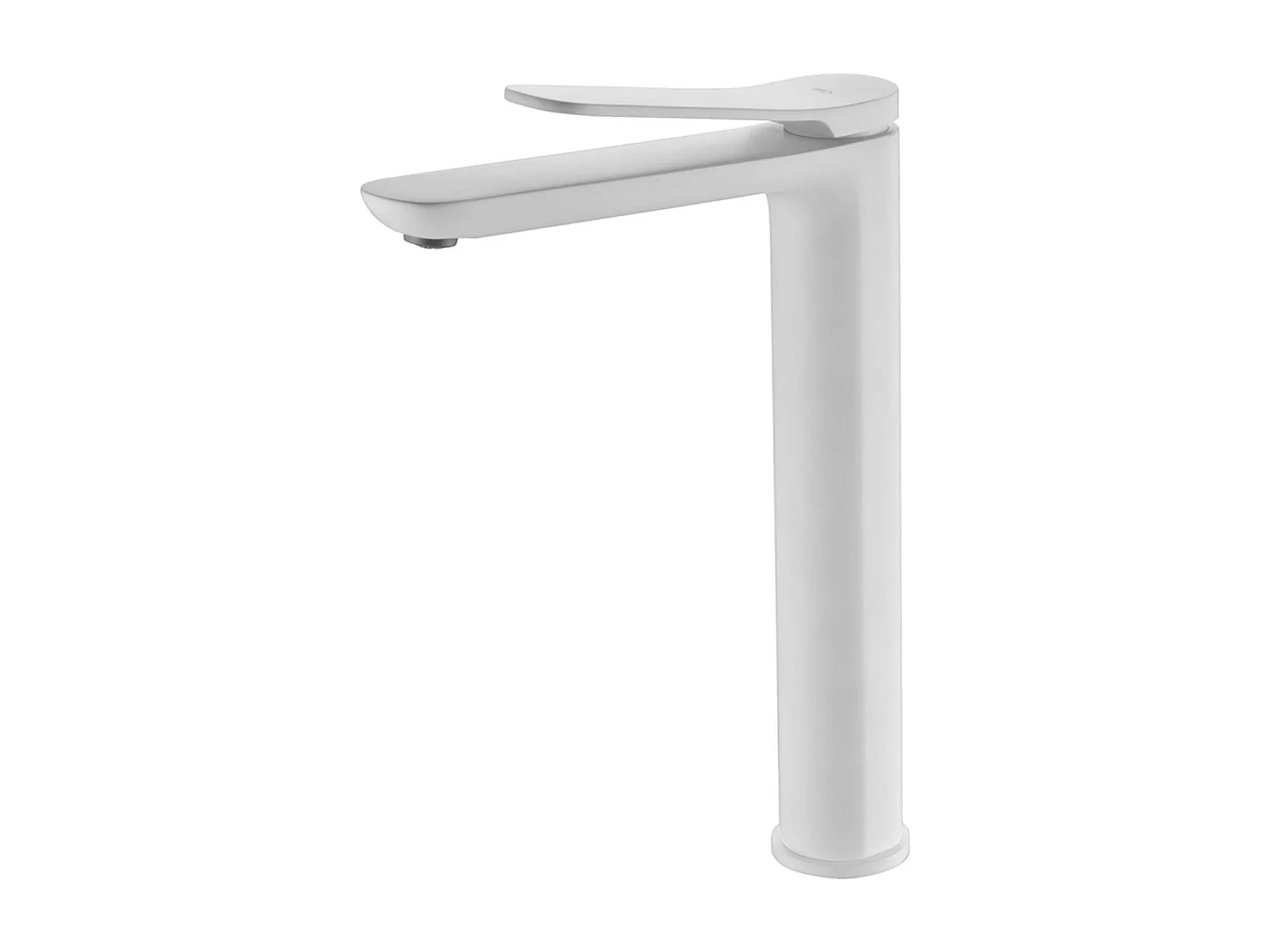 Mitigeur Lavabo Salle de Bain blanc mat – Bec Haut Anti-Calcaire – Design Moderne - DINAMARCA IMEX