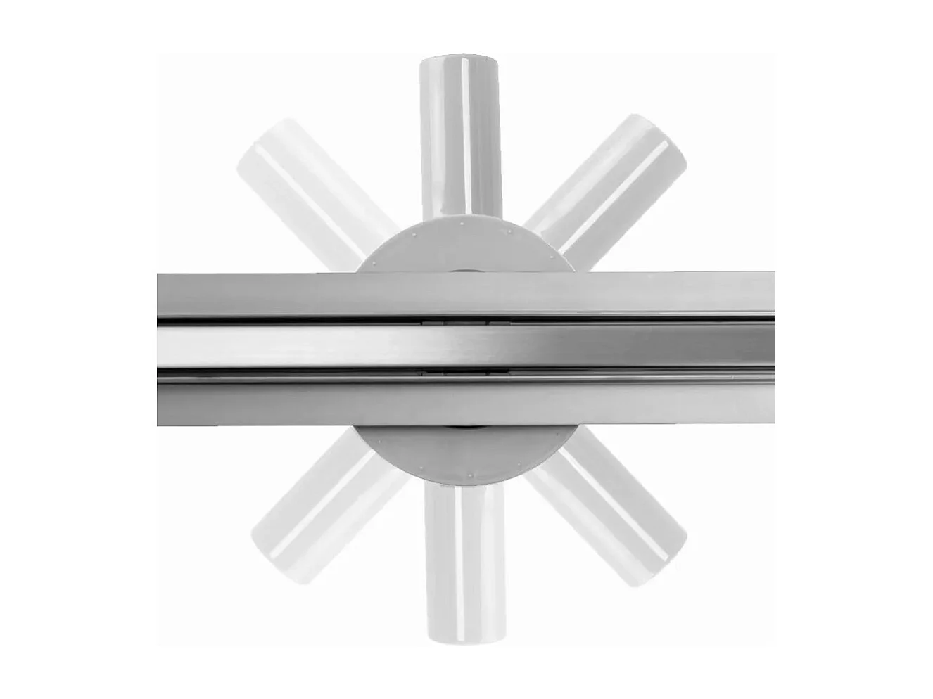 Drain Linéaire Rea Neo Slim Pro Brush Steel 900