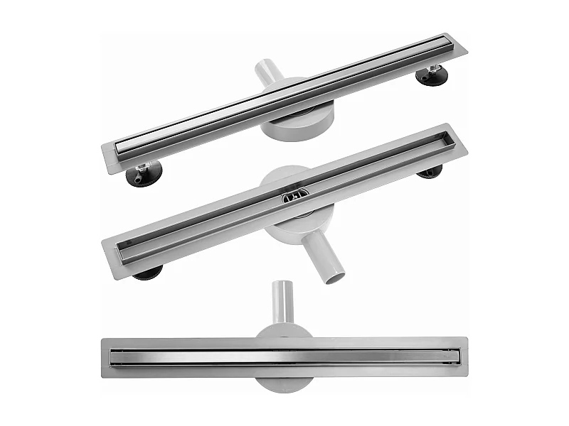 Drain Linéaire Rea Neo Slim Pro Brush Steel 900