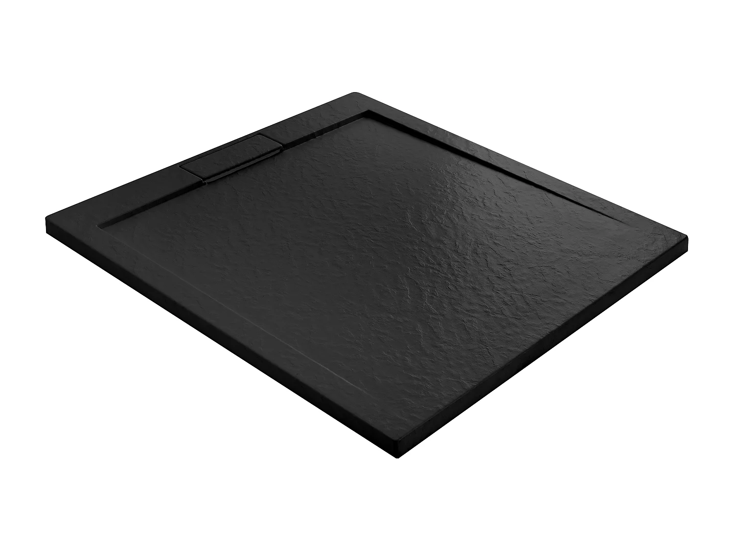 Plato De Ducha Rea Grand Black 80X100