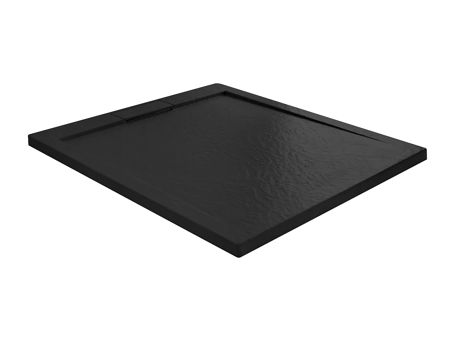 Plato De Ducha Rea Grand Black 80X100