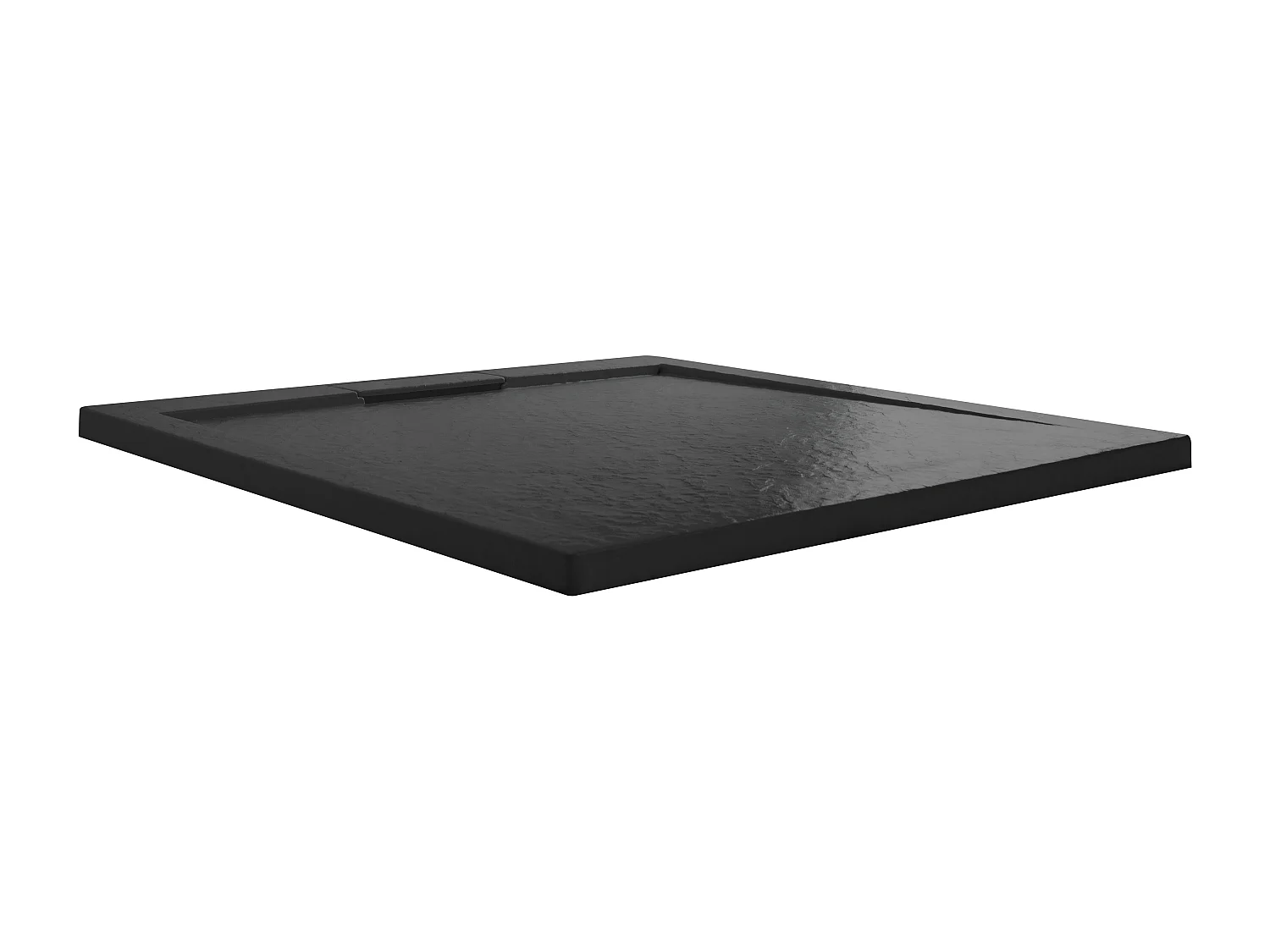 Plato De Ducha Rea Grand Black 80X100