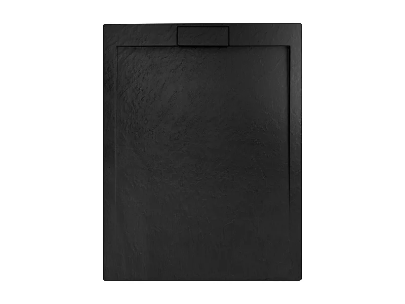 Plato De Ducha Rea Grand Black 80X100