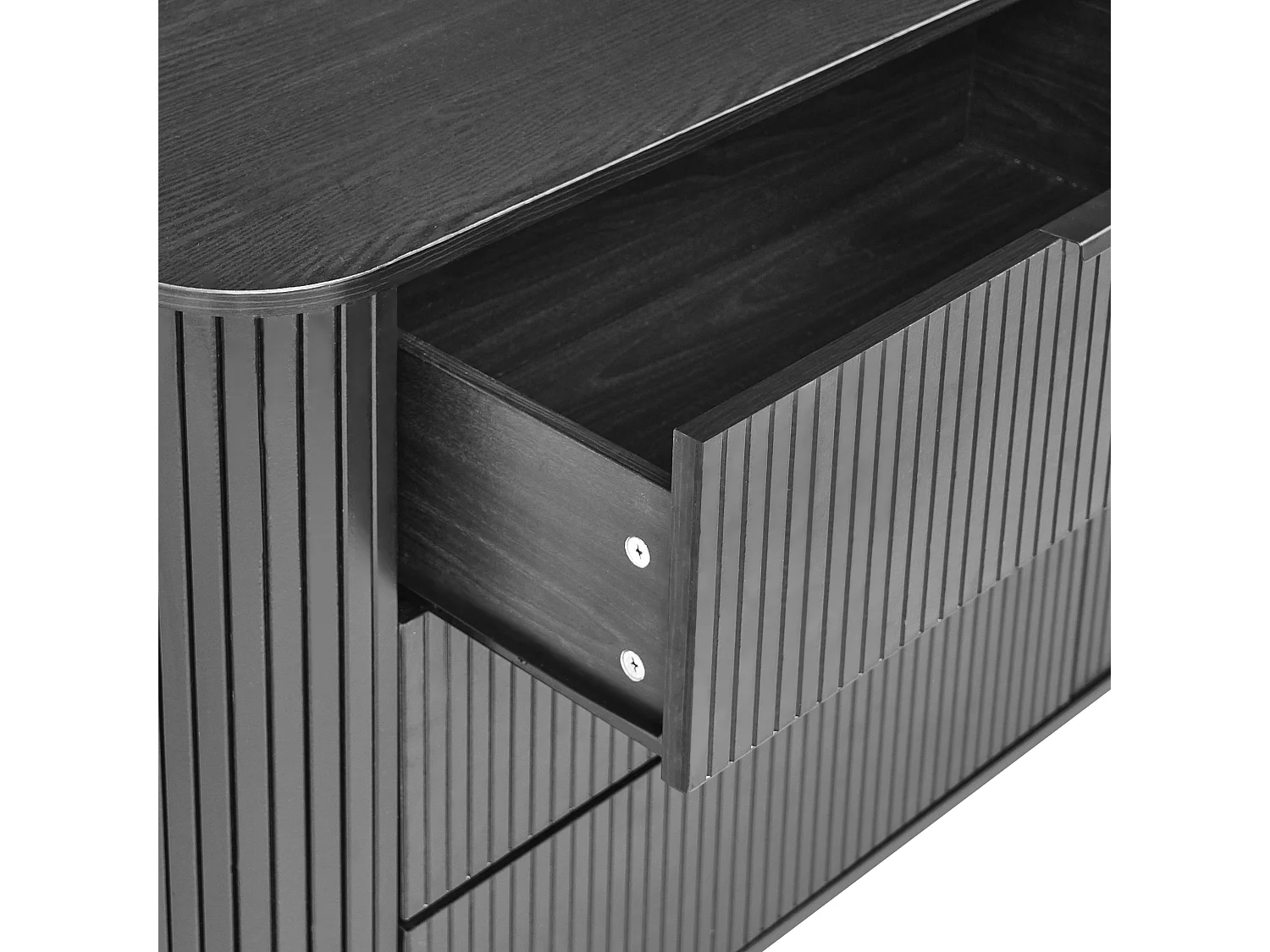 Commode à 6 tiroirs BRADLEY Noir