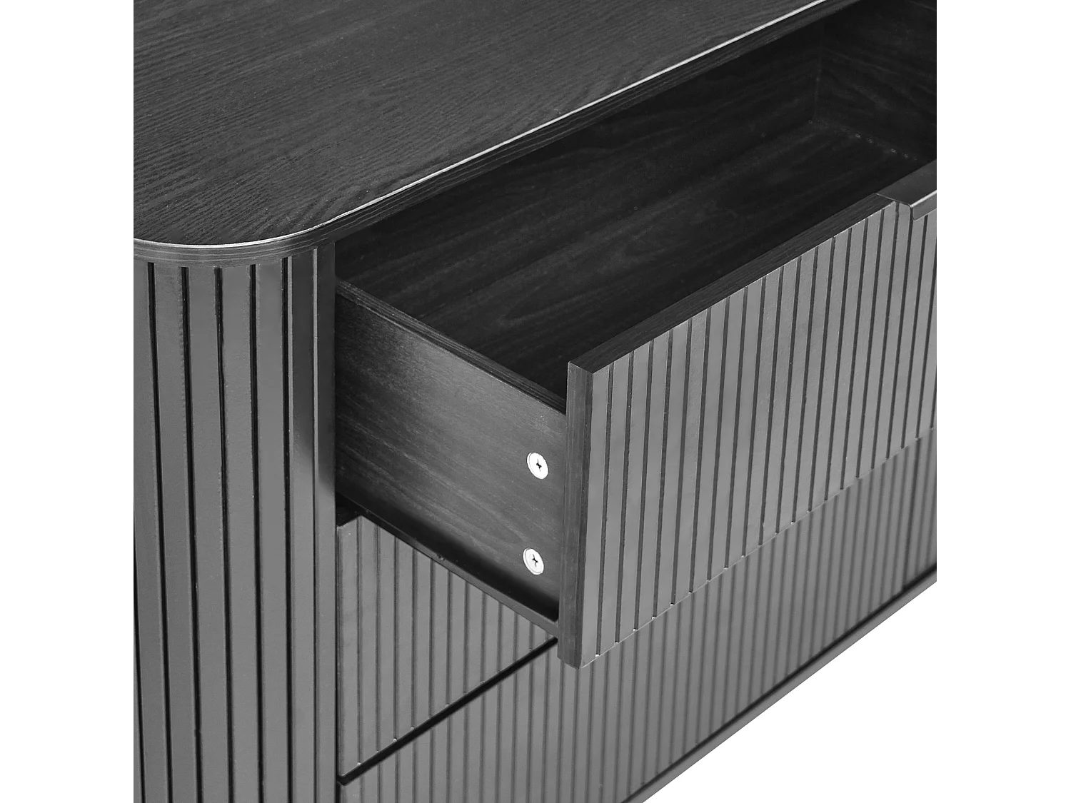 Commode à 6 tiroirs BRADLEY Noir