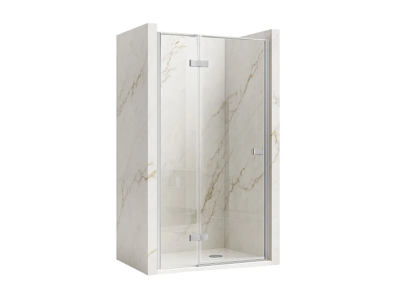 Porta De Chuveiro Rea Atlas Chrome 120 Right