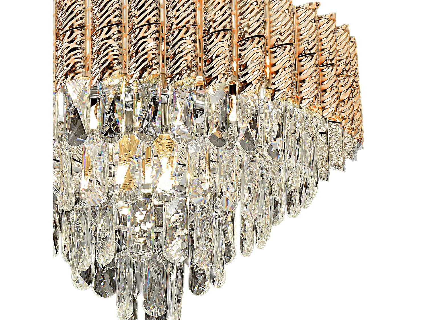 Lampe Suspendue Toolight G054-Cp Gold 50Cm