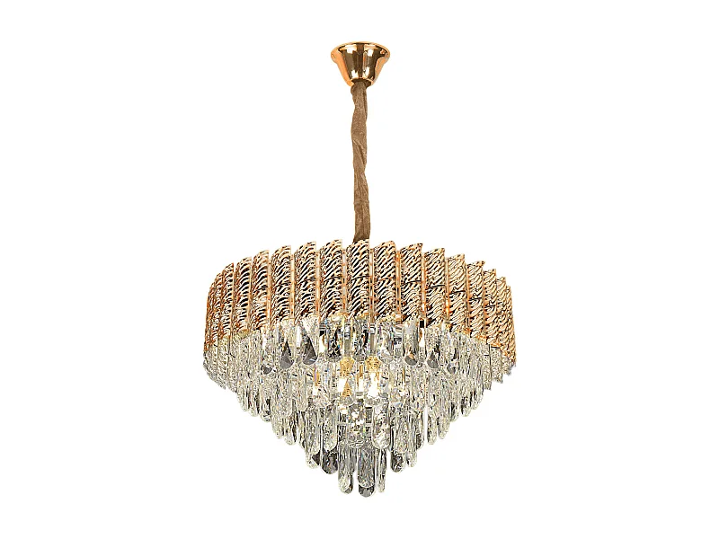 Candeeiro Suspenso Toolight G054-Cp Gold 50Cm