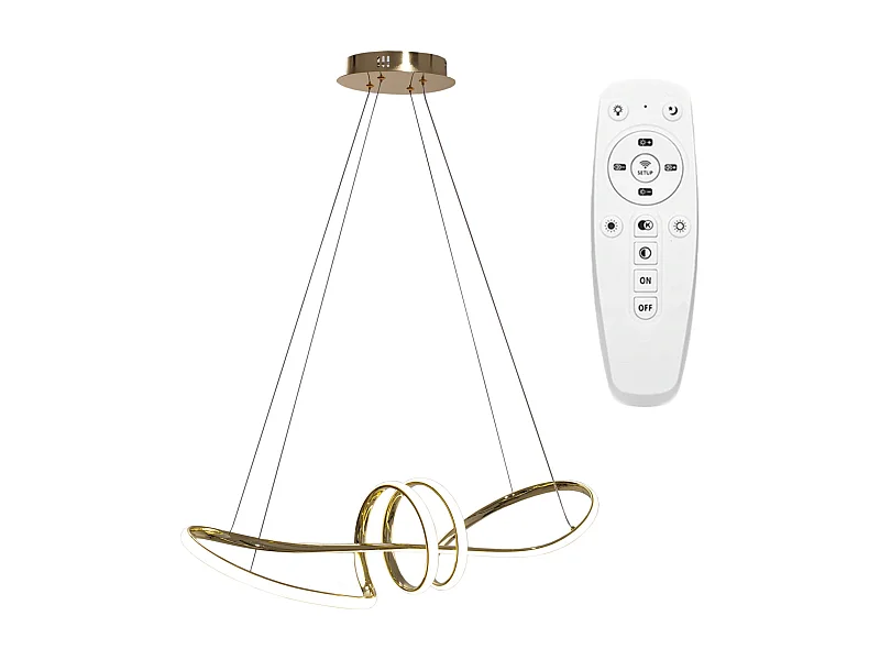 Lampe Toolight Led App824-Cp Long Gold