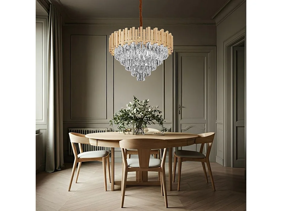 Lampe Suspendue Toolight G053-Cp Gold 80Cm