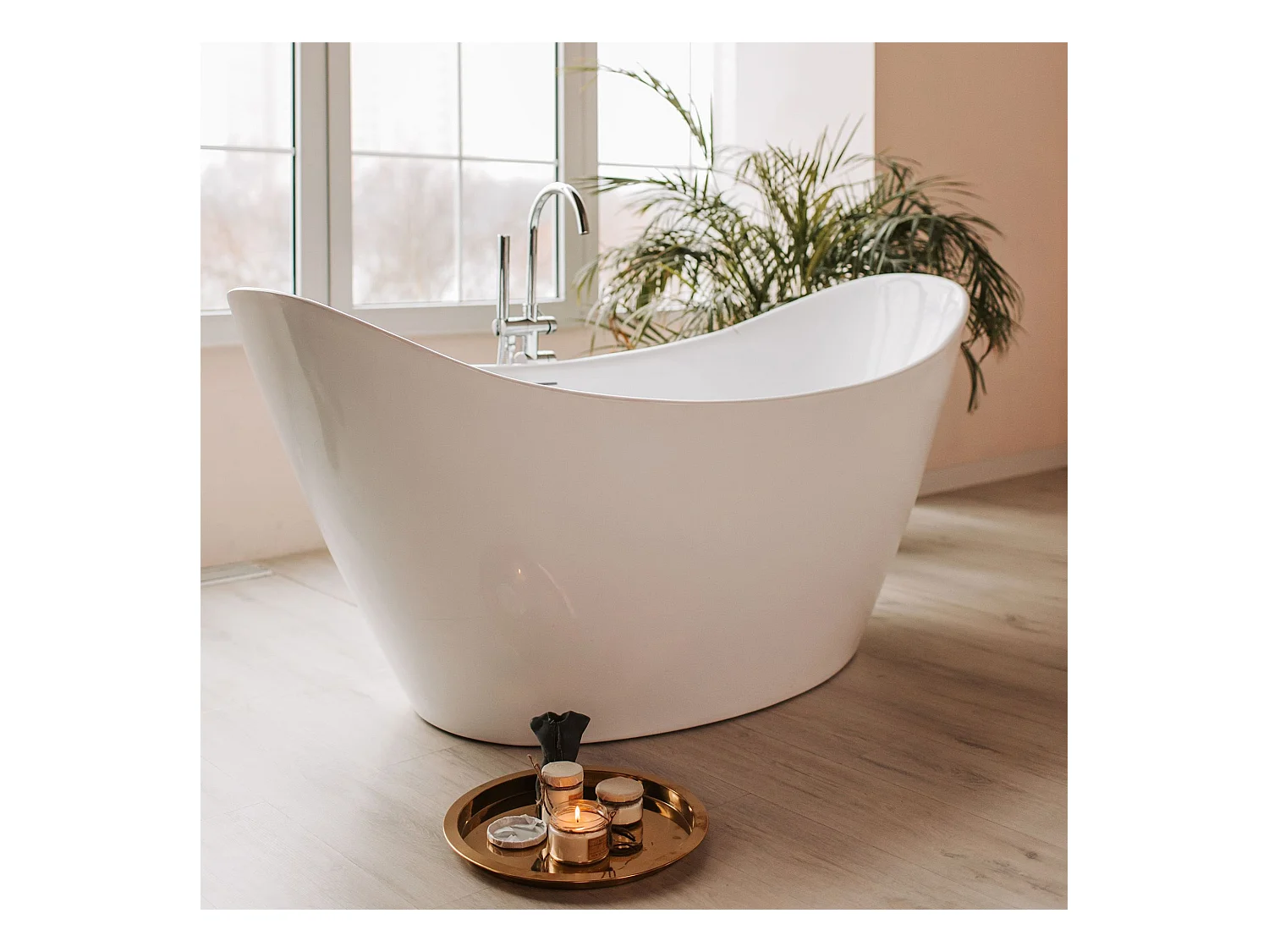 Badewanne Rea Ferrano White 160Cm